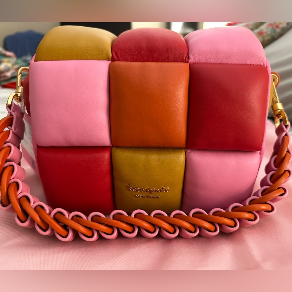 Kate Spade Boxxy Fiery Orange Crossbody